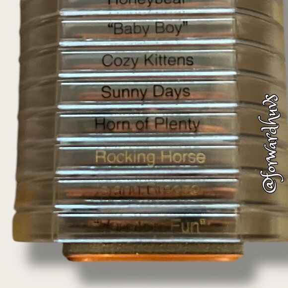 26 Fiskars Stacking Stackable Rubber Stamps Set - 2 Sizes - Picture 4 of 8